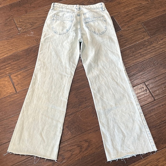 We The Free Light Blue Flare Jeans - Picture 4 of 7